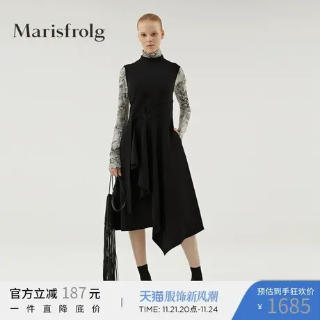Marisfrolg玛丝菲尔春季通勤连衣裙图片