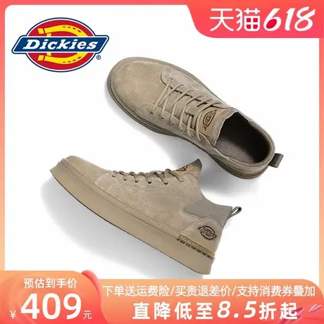 Dickies高帮鞋男夏季男鞋雪地靴加绒棉鞋板鞋马丁靴工装男士鞋子图片