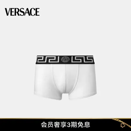 【春夏新品】VERSACE/范思哲 男士GRECA边框平角裤图片