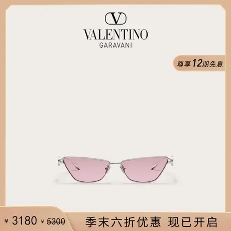 [季末优惠]华伦天奴VALENTINO女士 VLOGO SIGN 猫眼太阳眼镜图片
