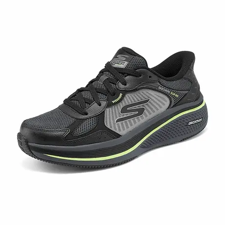 闪穿鞋Skechers斯凯奇slip ins系列2025夏新款男一脚蹬厚底跑步鞋图片