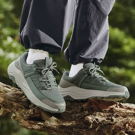 Skechers斯凯奇夏男健步鞋厚底耐磨休闲运动鞋跑步鞋软底舒适透气图片