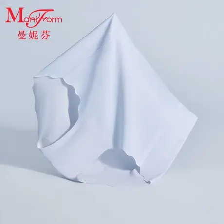 曼妮芬舒适包臀女士低角内裤三角裤纯棉底裆抗菌性感底裤短裤内裤图片