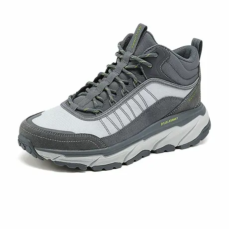 Skechers斯凯奇男鞋舒适轻质厚底缓震绑带高帮城市户外休闲鞋夏季图片