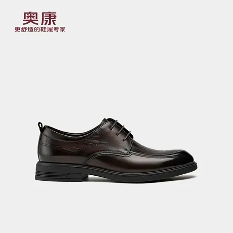 奥康 男鞋2025秋季德比鞋系带商务正装皮鞋百搭伴郎鞋门店发货图片