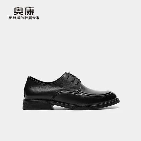 奥康 男鞋2025夏季新款正装皮鞋英伦商务手工真皮德比鞋门店发货商品大图