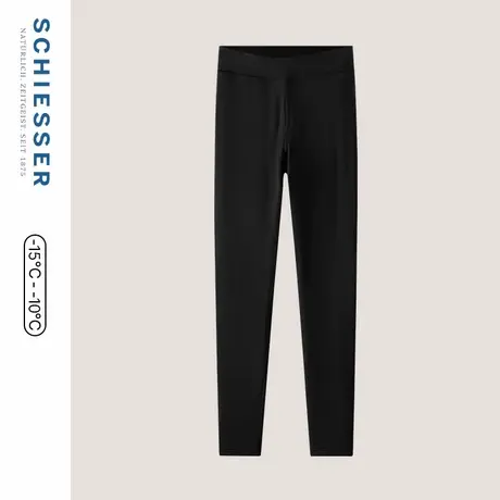 SCHIESSER舒雅秋冬女士三层加厚驼绒驼毛夹层秋裤保暖长裤图片