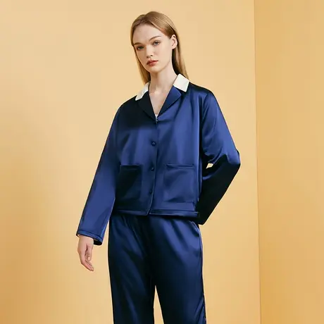 2023年新款秋冬珊瑚绒女士睡衣加绒加厚冬季女法兰绒家居服套装商品大图