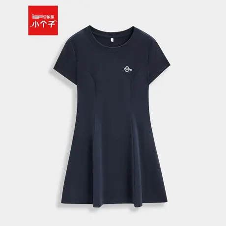 IEF/爱依服2025夏季新款通勤简约气质收腰学院风时尚减龄女连衣裙图片