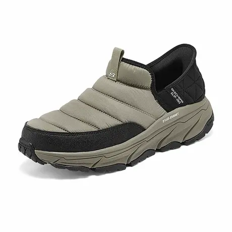闪穿鞋Skechers斯凯奇Slip ins系列夏男一脚蹬保暖棉鞋户外鞋夏靴图片