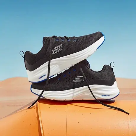 Skechers斯凯奇云迹|夏季男鞋户外鞋跑步鞋厚底运动鞋舒适休闲鞋图片