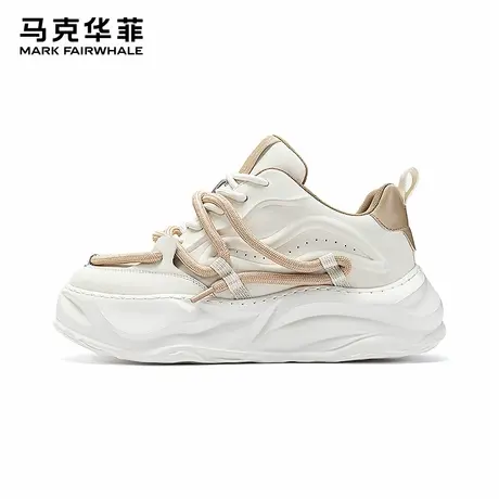 马克华菲面包鞋男鞋2025新款运动鞋子男夏季潮牌高级感增高老爹鞋图片