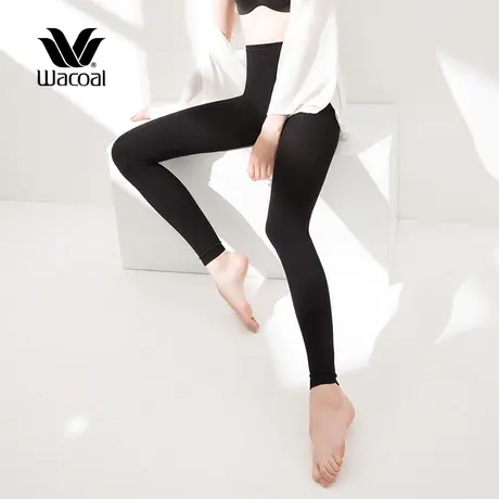 华歌尔Wacoal 纯色舒适九分打底裤保暖打底袜女 WK8509图片