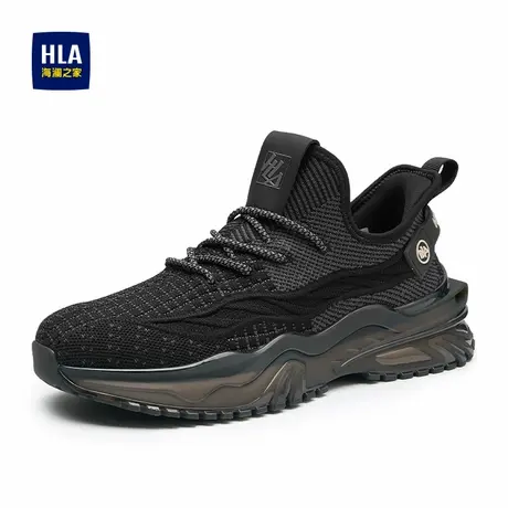 HLA/海澜之家男鞋新款秋夏轻质潮流舒适运动鞋跑步耐磨增高休闲鞋图片