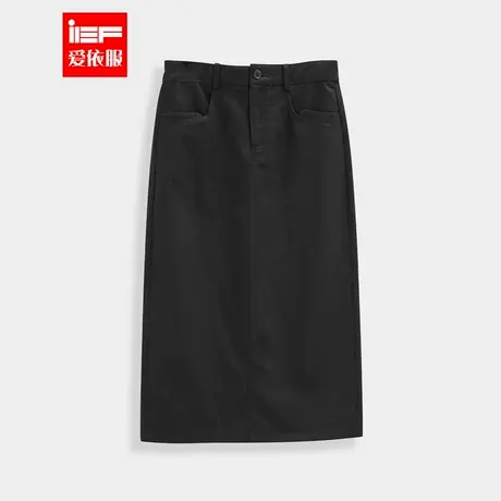 IEF/爱依服半身裙2025夏季新款韩系风通勤显瘦百搭气质感长包裙图片