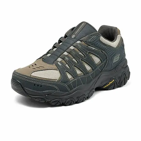 Skechers斯凯奇夏季男鞋休闲运动鞋耐磨跑步鞋厚底增高户外旅行鞋图片