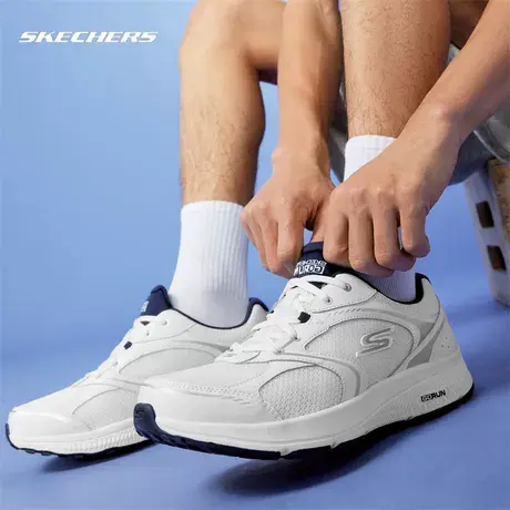 Skechers斯凯奇男鞋夏季时尚复古跑步鞋轻便舒适减震休闲运动鞋图片