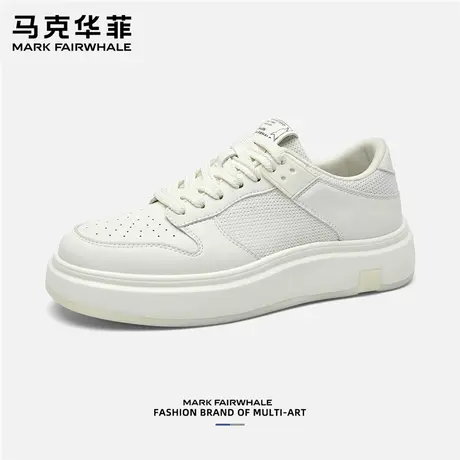 马克华菲男鞋2025新款小白鞋男款舒适百搭休闲板鞋男士运动鞋子男图片