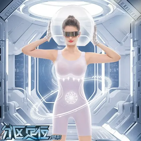 北极绒塑身衣女美体塑形产后收腹束腰提臀无痕保暖全身连体束身衣图片