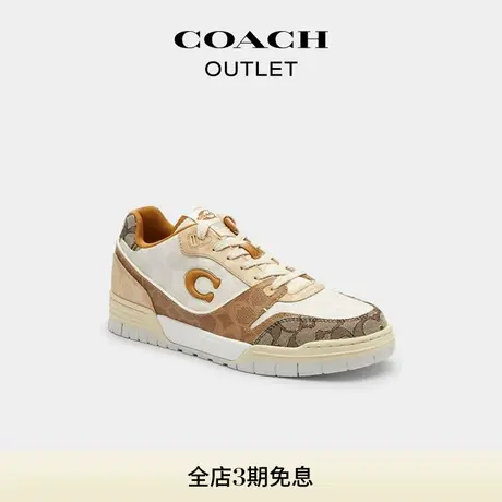 COACH/蔻驰奥莱男士混合经典标志SOHO运动鞋图片