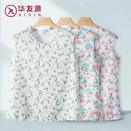 纯棉背心女士妈妈中老年大码内衣夏季薄款老人老太太内穿打底汗衫图片