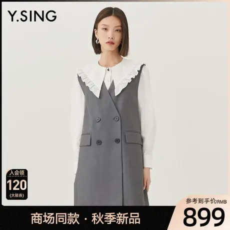【商场同款】Y.SING衣香丽影2023秋季新款无袖连衣裙YLY22307207图片
