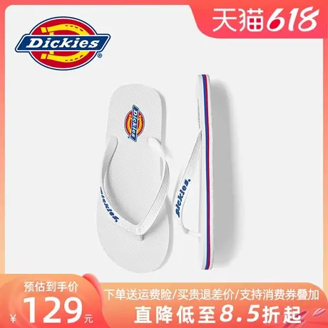 Dickies人字拖男士2025新款夏季外穿耐磨男款凉拖户外夹脚沙滩鞋图片