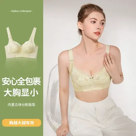 茜茜公主性感内衣女聚拢小胸防外扩收副乳调整型文胸聚拢防下垂薄图片