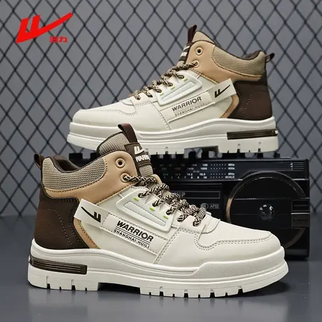 回力马丁靴男士2025新款夏季户外运动工装短靴男款潮流登山骑行鞋图片