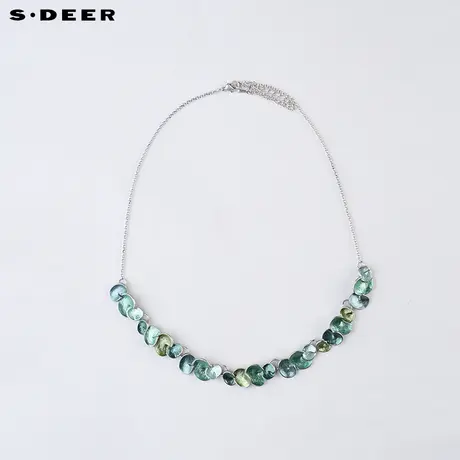 sdeer圣迪奥女装民族风情花饰项链S15384336商品大图