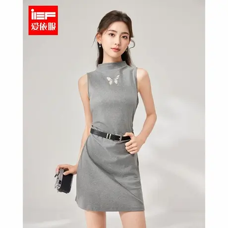 IEF/爱依服2025夏季新款美式甜酷辣妹气质纯欲风修身显瘦背心裙图片