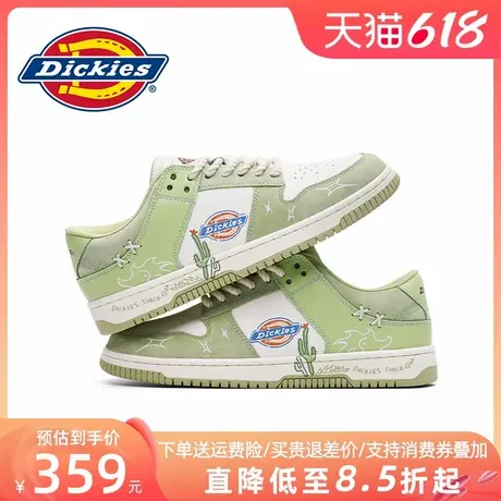 Dickies男鞋2025新款夏季透气薄款百搭潮鞋男士休闲运动鞋子板鞋图片