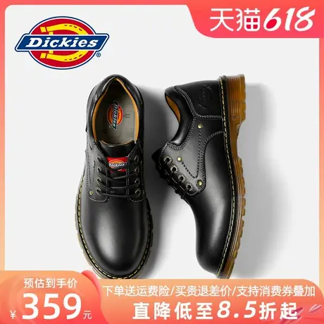Dickies马丁靴男2025新款夏季男鞋春夏低帮靴英伦风男士靴子潮鞋图片