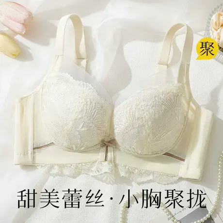 梦芭蒂小胸聚拢显大内衣女上托防下垂圆润有型收副乳2025新款文胸图片