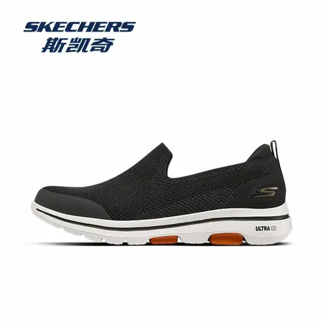 Skechers/斯凯奇一脚蹬男健步鞋2025新款秋季男鞋网面透气运动鞋图片
