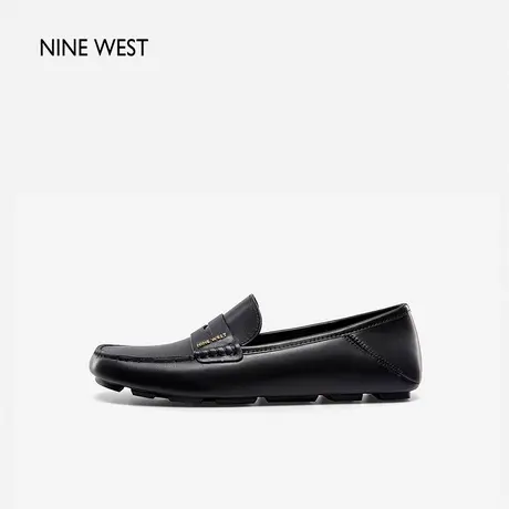 Nine West/玖熙男鞋舒适平底乐福豆豆鞋简约百搭休闲鞋图片