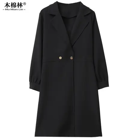 2024春装新款胖mm大码女装气质显瘦西装外套宽松洋气上衣200斤240商品大图