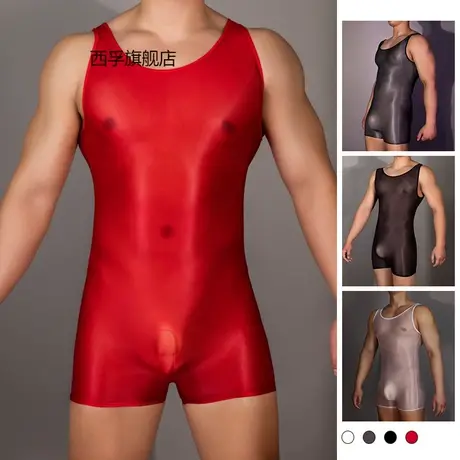男士情趣内衣紧身服超弹性感男士连体衣诱惑现货图片