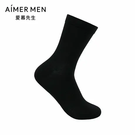 爱慕先生25秋冬袜子男士商旅休闲袜NS94B514P图片