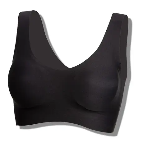一片式女无痕内衣无钢圈收副乳聚拢运动胸罩背心式文胸无尺码bra商品大图