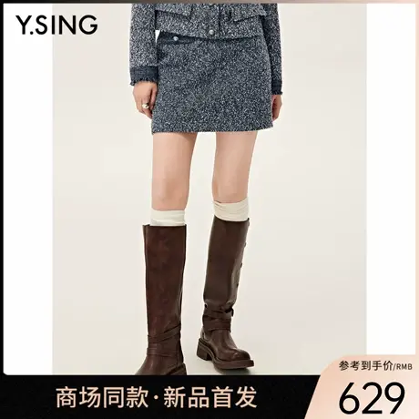 【商场同款】Y.SING衣香丽影2025秋冬小香风短裙150913004图片