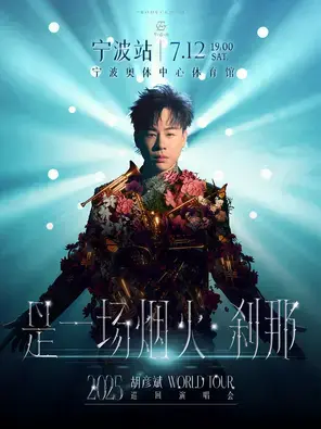 胡彦斌2025《是一场烟火·刹那》巡回演唱会-宁波站图片