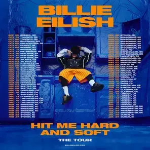比莉·艾利什Billie Eilish HIT ME HARD AND SOFT: THE TOUR 2025世界巡演-曼切斯特站